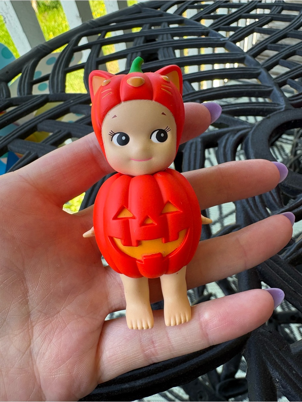 Authentic Sonny Angel Pumpkin Patch series - Cat